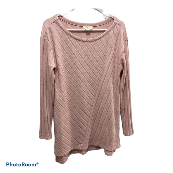 Anthropologie Tops - Maeve by anthropologists pink long sleeve